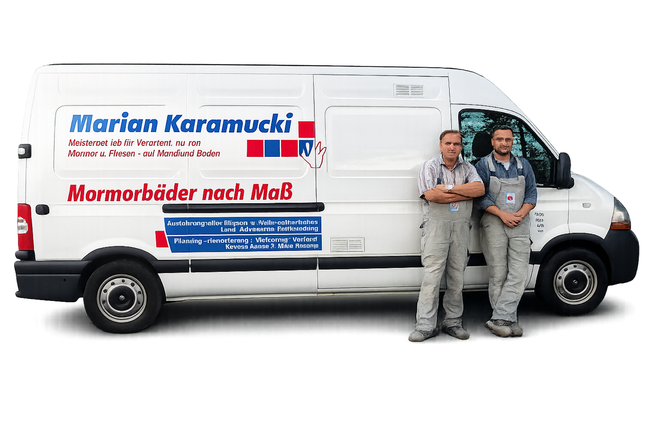 Marian Karamucki und Martin Klimczyk – Fliesenleger Meisterbetrieb Tostedt